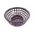 TableCraft Products 1074BR Brown Oval Classic Plastic Basket
