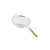 TableCraft Products 99 10 1/4" Dia. Tin Plated Double Medium Mesh Strainer