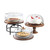 TableCraft Products PCD1 12" Dia. x 5 3/4" H Clear Styrene Cake Dome