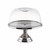 TableCraft Products PCD1 12" Dia. x 5 3/4" H Clear Styrene Cake Dome