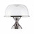 TableCraft Products PCD1 12" Dia. x 5 3/4" H Clear Styrene Cake Dome