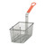 TableCraft Products 43 24-1/2" W x 6-3/8" D x 11-1/2" H Rectangular Nickel Plated Steel Fry Basket