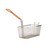 TableCraft Products 43 24-1/2" W x 6-3/8" D x 11-1/2" H Rectangular Nickel Plated Steel Fry Basket