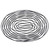 TableCraft Products BK17409 Oval Black Artisan Collection Basket - 9 1/4" W x 6 1/4" D x 2 1/4" H