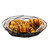 TableCraft Products BK17409 Oval Black Artisan Collection Basket - 9 1/4" W x 6 1/4" D x 2 1/4" H