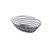 TableCraft Products BK17409 Oval Black Artisan Collection Basket - 9 1/4" W x 6 1/4" D x 2 1/4" H