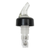 TableCraft Products 4248A 1 - 1/4 Oz. Clear Spout Cash & Carry Proper Pour With Clear DipTube And Black Collar