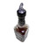 TableCraft Products 4248A 1 - 1/4 Oz. Clear Spout Cash & Carry Proper Pour With Clear DipTube And Black Collar