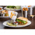 TableCraft Products GTSS28  9 1/2 Oz. 3 1/4" Dia. x 4 1/2"H Angled  Stainless Steel Brickhouse Collection Fry Cup