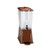 TableCraft Products 354DP 3 Gal. 8" W x 16 1/8" D x 20 5/8" H Brown Slimline Beverage Dispenser