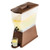 TableCraft Products 354DP 3 Gal. 8" W x 16 1/8" D x 20 5/8" H Brown Slimline Beverage Dispenser