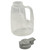 TableCraft Products PP64G 64 Oz. Clarified Polypropylene Gray Option Dispenser