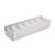 TableCraft Products 1606 17 3/4" W x 5 3/4" D x 3 1/2" H 1 Pint 6 Compartment Holder Stainless Steel With Acrylic Lid Condiment Holder