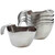 TableCraft Products 9808 8 Oz. Stainless Steel Brushed Finish Gravy Boat