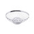 TableCraft Products 6171 7" W x 6" D x 2 3/4" H Oval Stainless Steel Cash & Carry Regent Basket