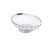 TableCraft Products 6171 7" W x 6" D x 2 3/4" H Oval Stainless Steel Cash & Carry Regent Basket