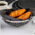 TableCraft Products 6171 7" W x 6" D x 2 3/4" H Oval Stainless Steel Cash & Carry Regent Basket