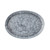 TableCraft Products GP129 12" W x 8 1/2" D x 1 3/4" H Oval Galvanized Steel Galvanized Collection Dinner Platter