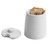 TableCraft Products 10416 3" W x 4 1/8" H 5.5 Oz. White Textured Finish Melamine Pulito Collection Sugar Jar