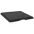 TableCraft Products MGD1616 16 5/8" W x 16 5/8" D x 1 1/8" H Square Melamine Slate Frostone Collection Display Tray