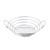 TableCraft Products H7175 12" Dia. x 3 1/2"H Round Chrome Plated Serving Basket