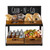 TableCraft Products CRATE12 12.75" W x 10.5" D x 2.75" H Brown Half Size Gastro Serving / Display Crate Fits 1/2 GN Pan