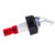 TableCraft Products 4246A 1 oz Black Collar Red Dip Tube Proper Pourer
