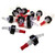 TableCraft Products 4246A 1 oz Black Collar Red Dip Tube Proper Pourer