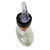 TableCraft Products 4246A 1 oz Black Collar Red Dip Tube Proper Pourer