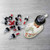 TableCraft Products 4246A 1 oz Black Collar Red Dip Tube Proper Pourer