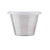 TableCraft Products H5069 2 1/2 Oz. Round Stainless Steel Ramekin - 6/Case