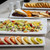 TableCraft Products M165 15 3/4" W x 5" D White Rectangular Melamine Frostone Collection Dish