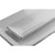 TableCraft Products M165 15 3/4" W x 5" D White Rectangular Melamine Frostone Collection Dish
