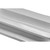 TableCraft Products M165 15 3/4" W x 5" D White Rectangular Melamine Frostone Collection Dish
