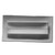 TableCraft Products M165 15 3/4" W x 5" D White Rectangular Melamine Frostone Collection Dish