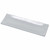TableCraft Products M165 15 3/4" W x 5" D White Rectangular Melamine Frostone Collection Dish