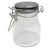 TableCraft Products H3S&P 3 1/2 Oz. 2 1/4" Dia. x 3 1/4"H Clear Glass Cash & Carry Salt/Pepper Shakers