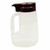 TableCraft Products PP32M 32 Oz. Clarified Polypropylene Maroon Option Dispenser