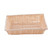 TableCraft Products 1188W 14" W x 10" D x 3" H Hand-Woven Basket - 6/Case