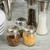 TableCraft Products P260SLCH 6 Oz. Chrome Plated Slotted Plastic Top Swirl Polycarbonate Jar Shaker - 12/Case