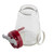 TableCraft Products 1371RE 12 Oz. Red ABS Top Modern Glass Dispenser