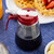 TableCraft Products 1371RE 12 Oz. Red ABS Top Modern Glass Dispenser