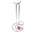 TableCraft Products 10461 6" W x 6" D x 12" H Mirror Finish Stainless Steel Pretzel & Onion Ring Tower