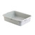 TableCraft Products 1529G 21 1/2" W x 15 3/4" D x 5" H Gray Tote Box