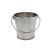 TableCraft Products GTSS44 16 1/2 Oz. 4" Dia. x 3 3/4"H Round Stainless Steel Brickhouse Collection Pail