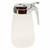TableCraft Products PP10 10 Oz. Modern Design Chrome Plated Metal Top Transparent Polypropylene Syrup Dispenser