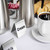 TableCraft Products B6 2 1/2" x 2" Stainless Steel "Cream" Buffet Tent