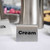 TableCraft Products B6 2 1/2" x 2" Stainless Steel "Cream" Buffet Tent