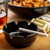 TableCraft Products CST363B-1 3.75" x 1.75" Black Plastic Cash & Carry Economy Ashtrays