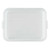 TableCraft Products F1529 21" W x 16" D x 5" H White Polyethylene Freezer Storage Box